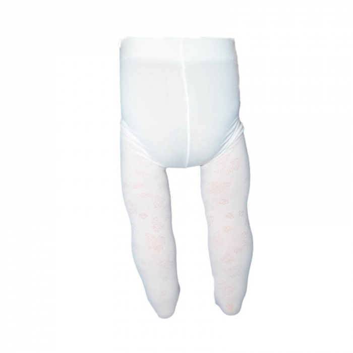 Dres 40 DEN pentru fete Milusie Princessa B1224-A, Alb [2]