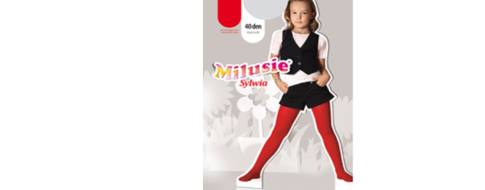 Dres 40 DEN pentru fete Milusie Sylwia Model 20 B1209N, Negru [5]