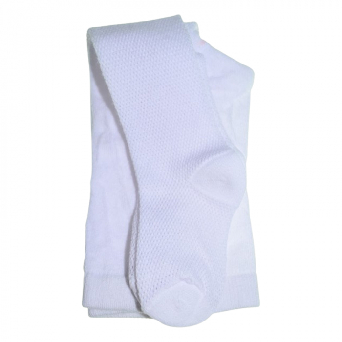 Dres bumbac cu model, pentru fete, Milusie B1215-03, Alb [2]