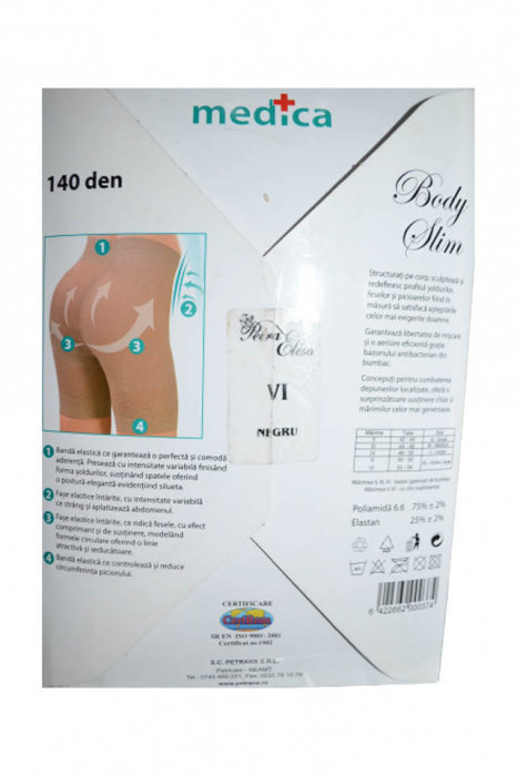 Dres dama modelator 140 DEN Medica Body Slim Petra Elisa 000374-N, Negru [6]