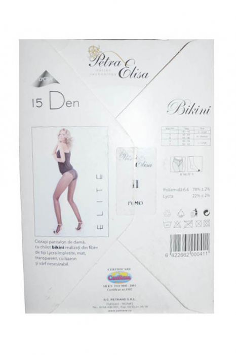Dres dama 15 DEN Elite Bikini Petra Elisa 000411, Gri [5]