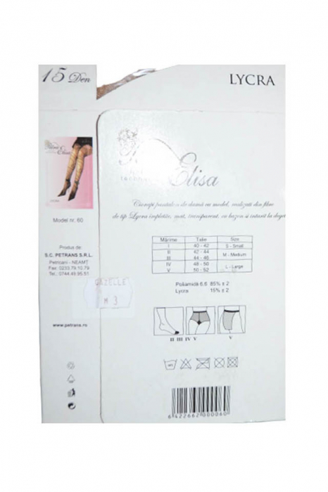 Dres dama 15 DEN Elite Bikini Petra Elisa 000411, Gri [6]