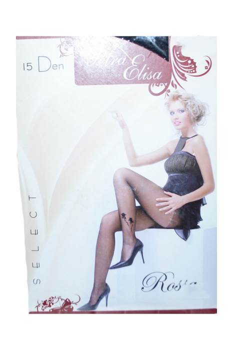 Dres dama 15 DEN Rossa Petra Elisa 000176, Negru [5]