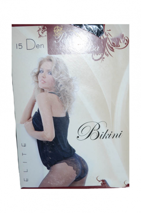 Dres dama 15 DEN Elite Bikini Petra Elisa 000411-N, Negru [4]