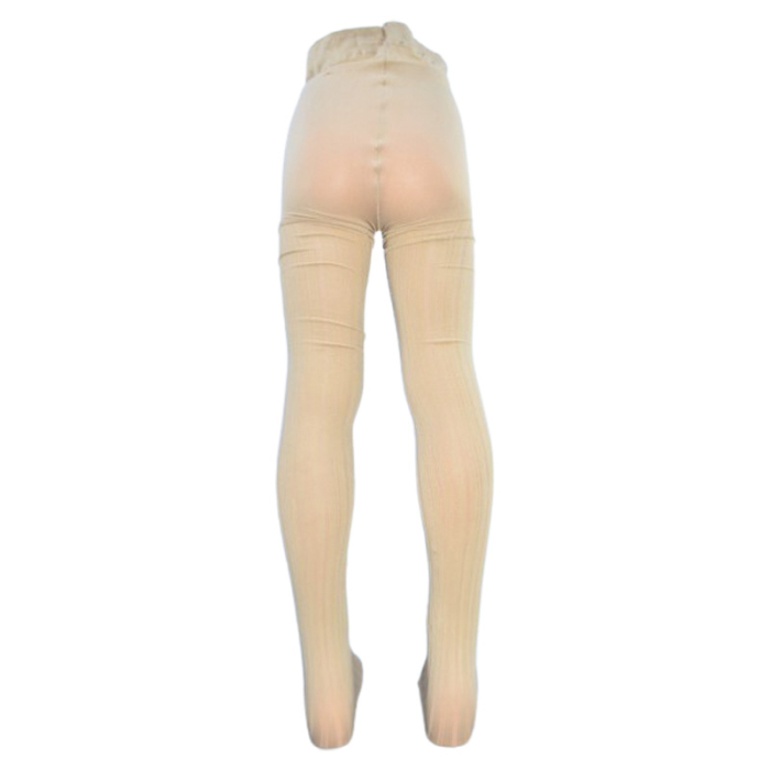 Dres din bumbac, cu model, pentru fete Milusie A116C-116, Crem [3]