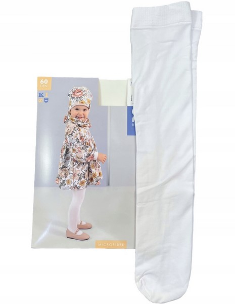 Dres pentru fete, 60 DEN Mini Junior MARYNIA 069903-68, Alb [3]