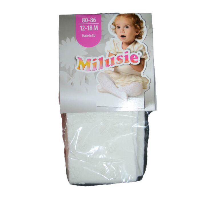 Dres pentru fete Milusie B1215-C1-56-62-cm, Crem [7]
