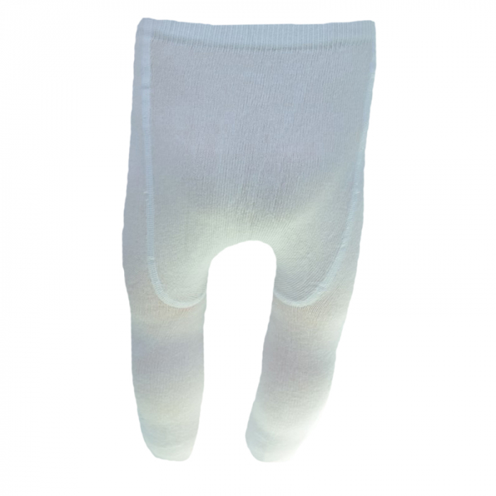 Dres din bumbac, pentru fete Milusie B1263-A1-56-62-cm, Alb [4]