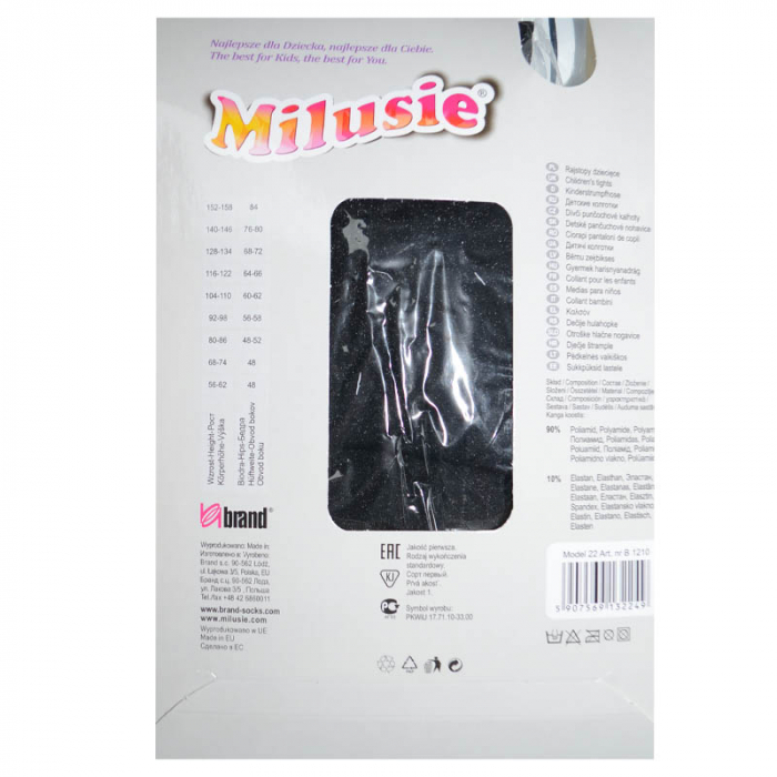 Dres pentru fete Milusie Princessa 2610-NE, Negru [5]