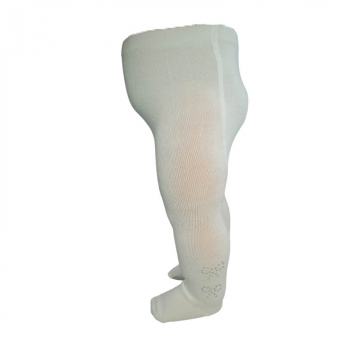 Dres din bumbac, pentru fete Milusie Princessa B1263C-56-62-cm, Crem [3]