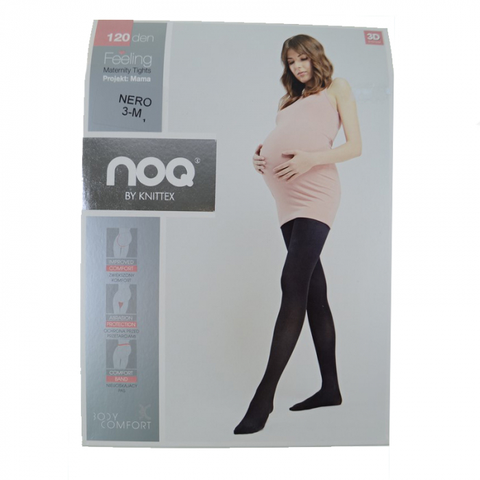 Dres pentru gravide 120 DEN Knittex 019335, Negru [4]
