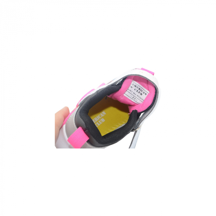 Pantofi pentru fete American Club BD20/21G-22, Gri [3]