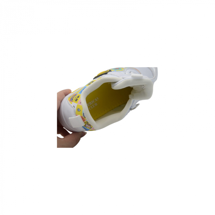 Pantofi pentru copii American Club BD BD 19/21A-27, Alb [3]