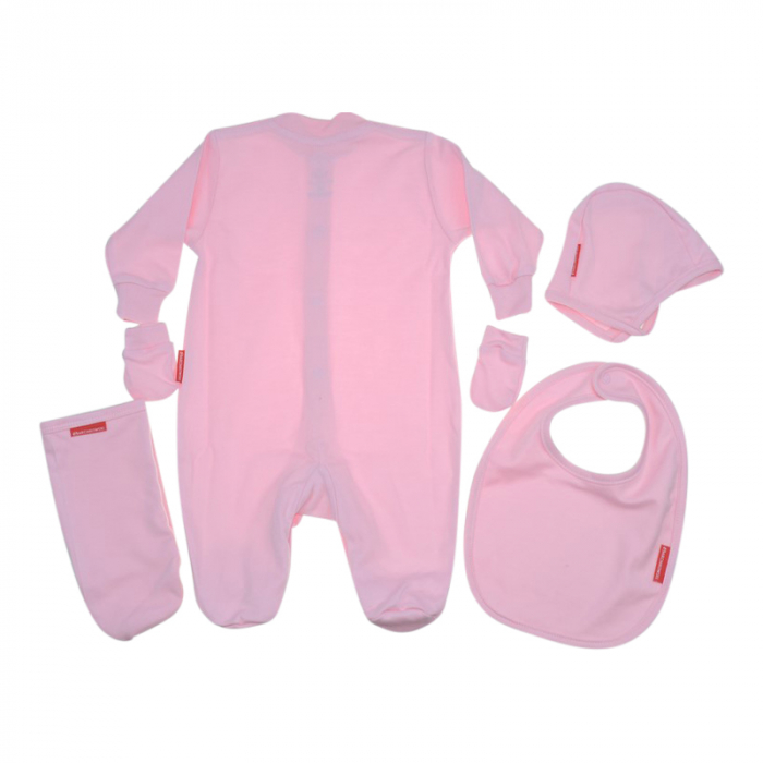 Set 5 piese pentru fete Marcinkowski 406379R-62, Roz [2]