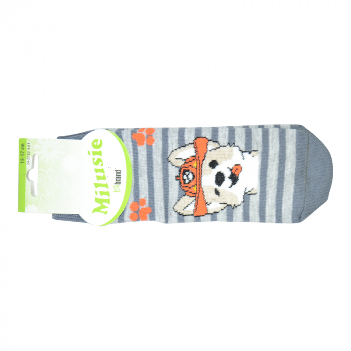 Sosete pentru baieti Milusie 2220ML-20-23, Gri [2]