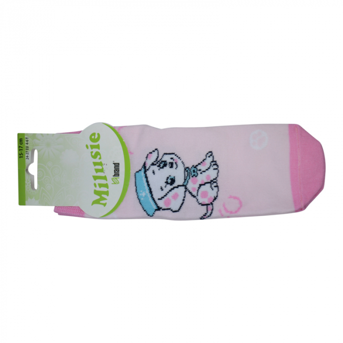 Sosete pentru fete Milusie 2220RZ-20-23, Roz [2]