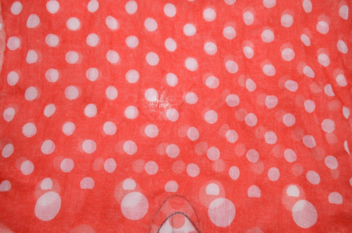 Esarfa pentru fete Minnie Mouse Sun City OE4044-RO-universal, Rosu [2]