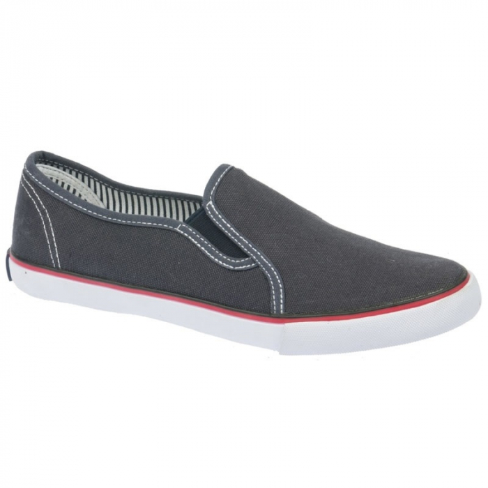 Tenisi din panza pentru baieti American Club LH1604-B-36, Gri [2]