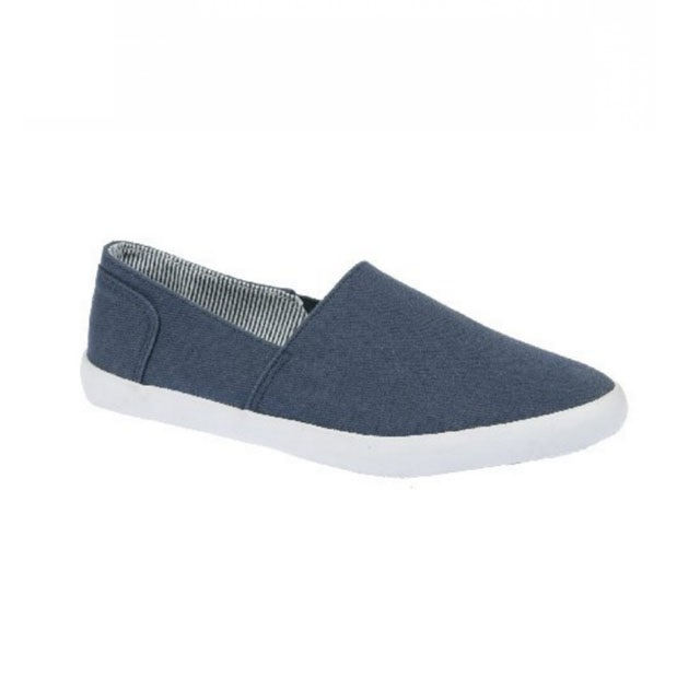Tenisi din panza pentru baieti American Club LH162223-B-36, Bleumarin [2]