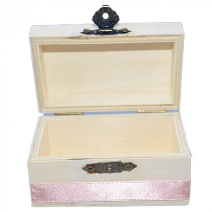 Cutie de botez 9 x 5,5 x 5 cm Mini Junior MU13, Roz [4]