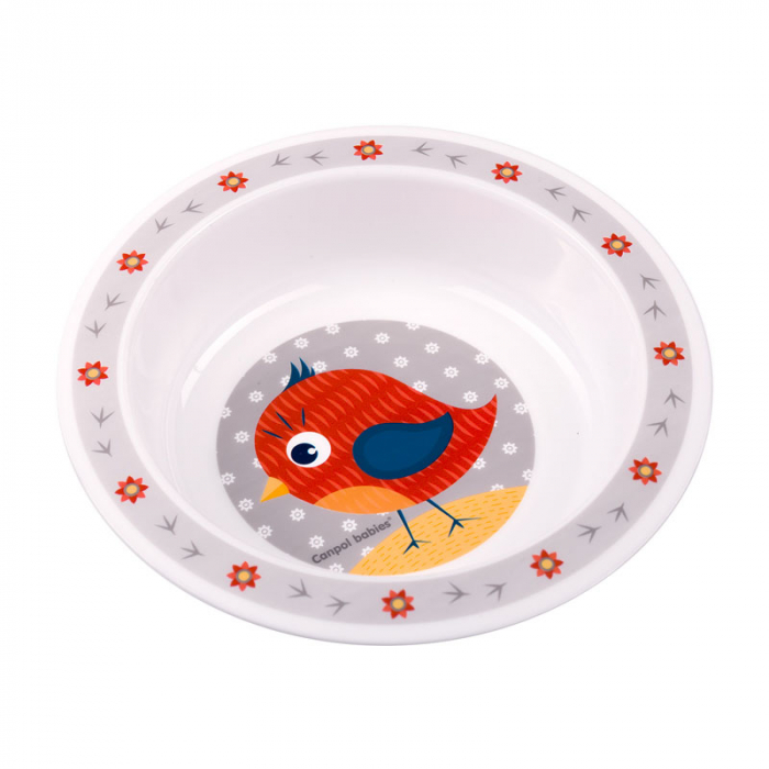 Farfurie pentru copii Canpol Babies 4/412-AL, Alb [1]