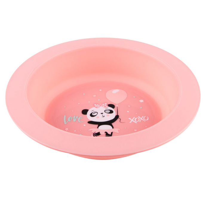Set 2 farfurii pentru fete Canpol babies 56/523SKZRZ, Roz [2]