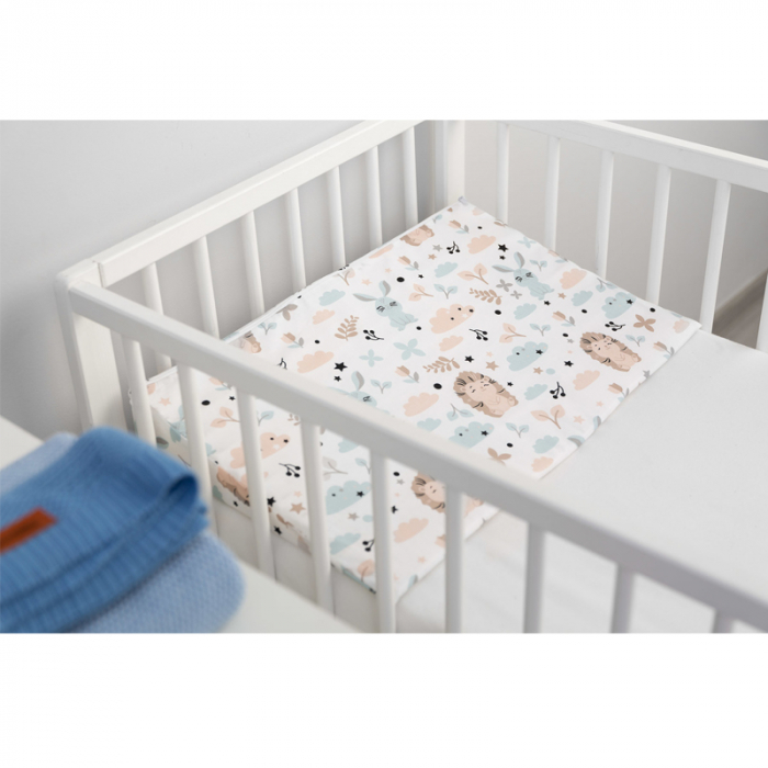 Fata de perna din bumbac 38 x 60 cm Sensillo 389226, Multicolor [4]