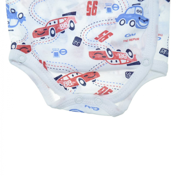 Body cu maneca lunga pentru baieti Happy CA52427-D, Multicolor [3]