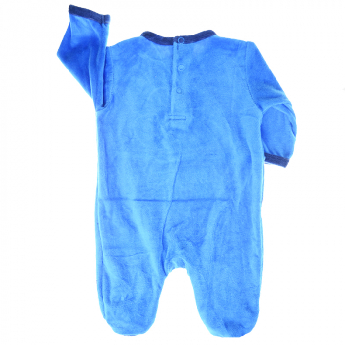 Salopeta cu maneca lunga pentru baieti E Plus M SPF-037188, Albastru [2]