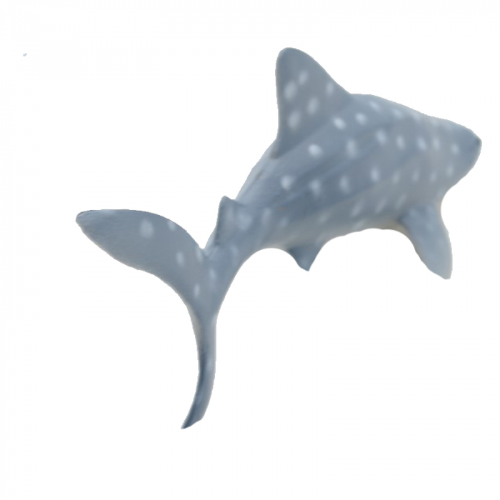 Figurina balena 18 cm Midex 574036, Gri [2]