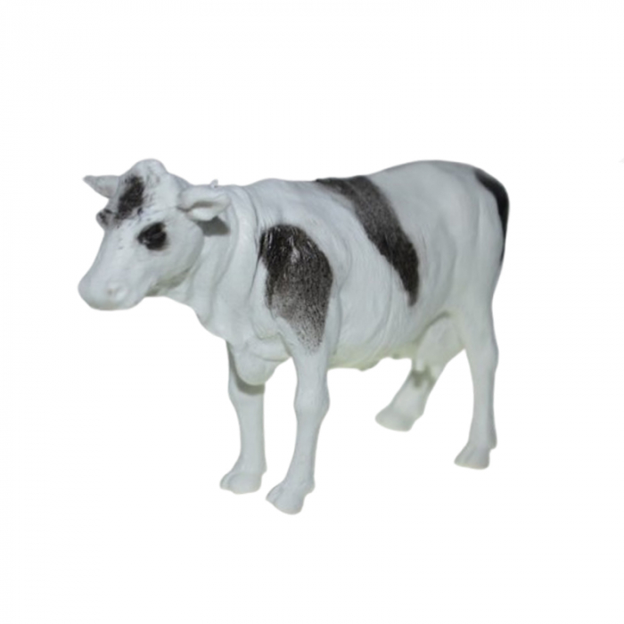 Figurina vaca 11.5 x 7 cm Midex D34539V, Alb [1]