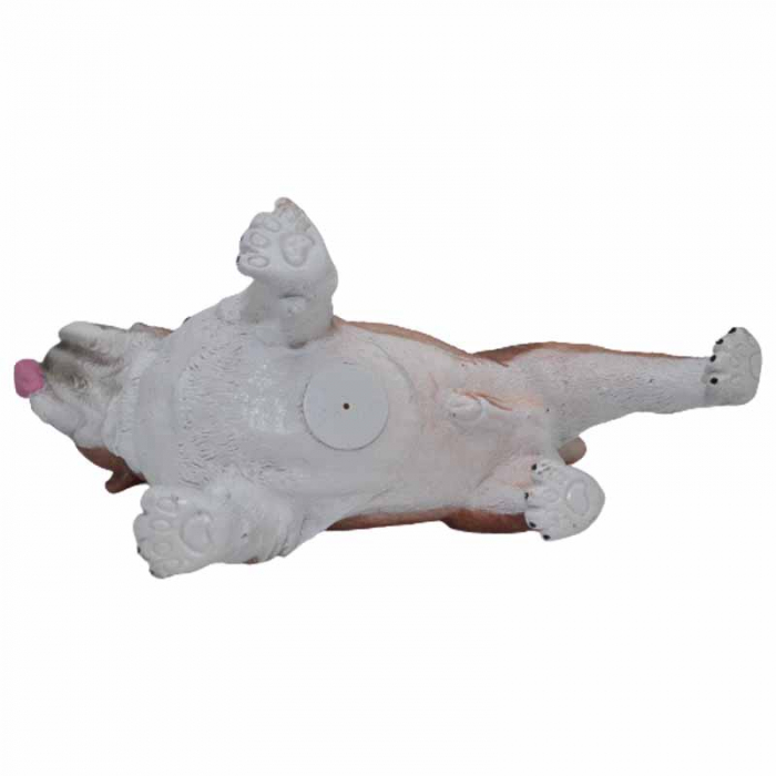 Figurina caine Bulldog Englez 18 cm Mini Junior 060623-5, Maro [3]