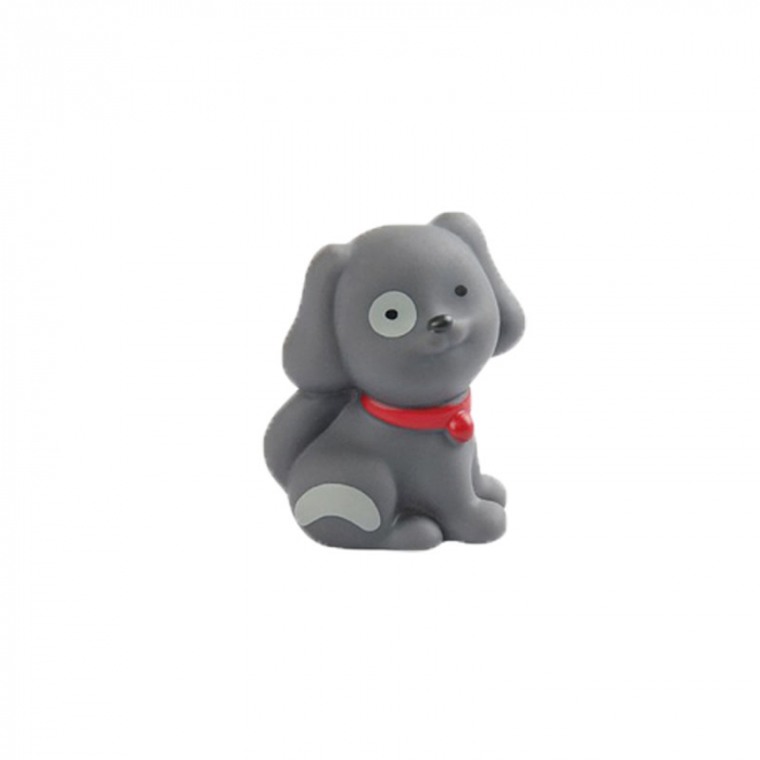 Figurina catel 5 cm Mini Junior 9804-4, Gri [1]