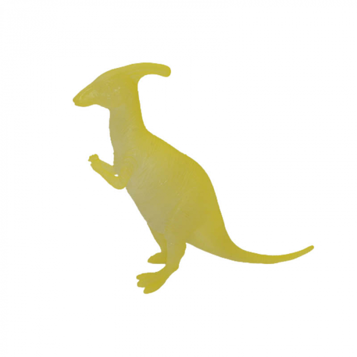 Figurina dinozaur fosforescent 16 cm Midex 633412-4, Galben [1]