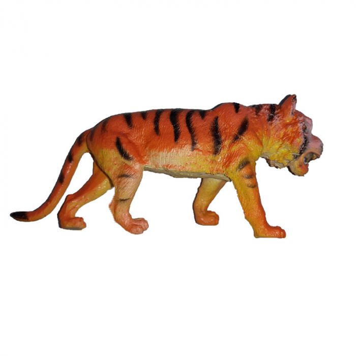 Figurina tigru 10 cm OEM 243901-5, Portocaliu [1]