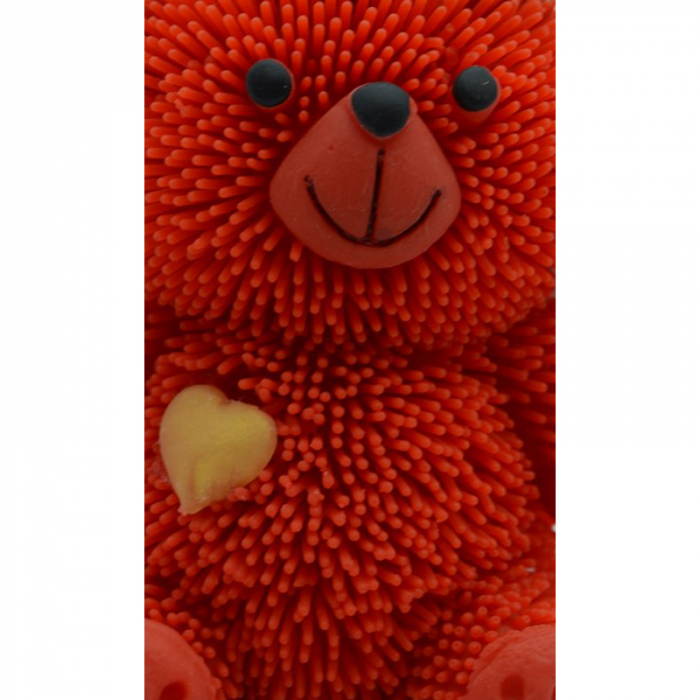 Figurina ursulet 9 cm Midex 591507, Rosu [2]