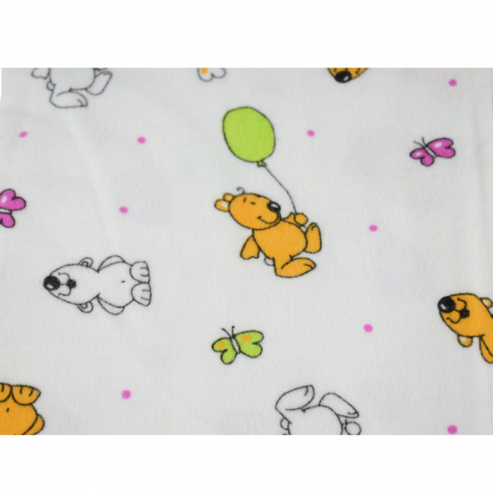 Scutec din finet reutilizabil 80 x 60 cm pentru bebelusi Mini Junior 8060-A4 [2]