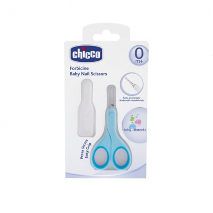 Forfecuta cu varf rotunjit pentru bebelusi Chicco 009923, Albastru [3]