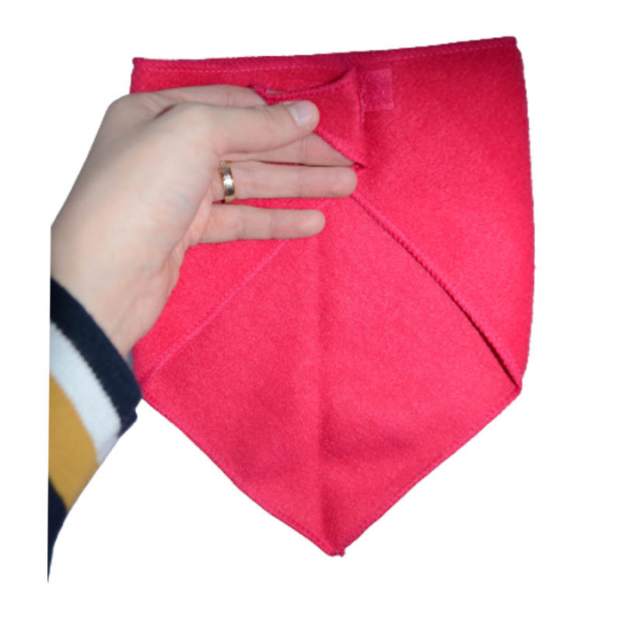Fular pentru fete 45 x 23 cm Margo 91852-R, Rosu [3]