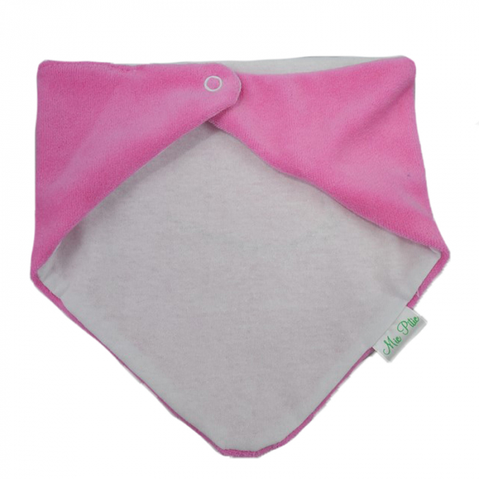 Baveta pentru fete Mic Pitic F9-A, Fucsia [2]
