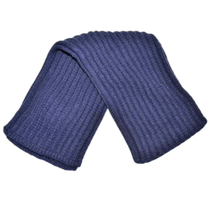 Fular pufos, pentru baieti, Mini Junior F1711B2, Bleumarin [2]