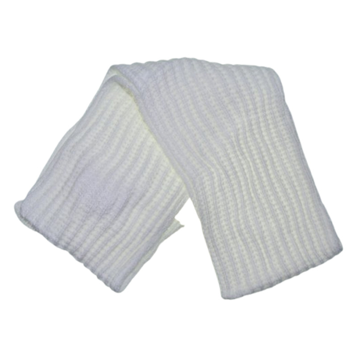 Fular pufos, pentru fete, Mini Junior F1711A3,  Alb [3]