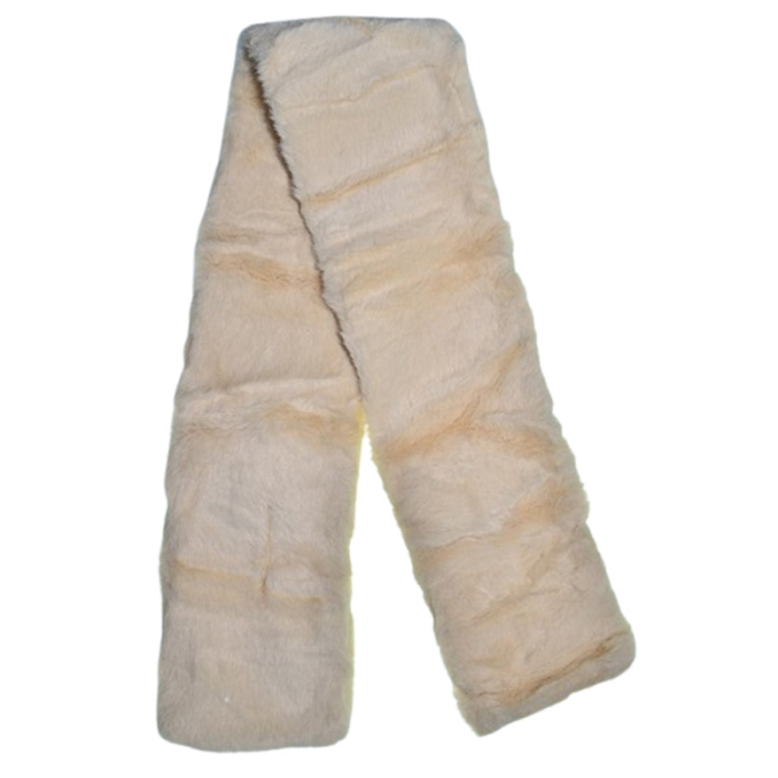 Fular pufos, pentru baieti, Mini Junior F1711C3, Crem [4]