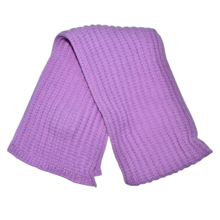 Fular pufos, pentru fete, Mini Junior F1711M4, Mov [2]