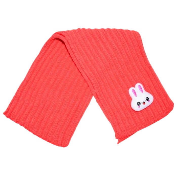 Fular pufos, pentru fete, Mini Junior F1711R6, Rosu [1]