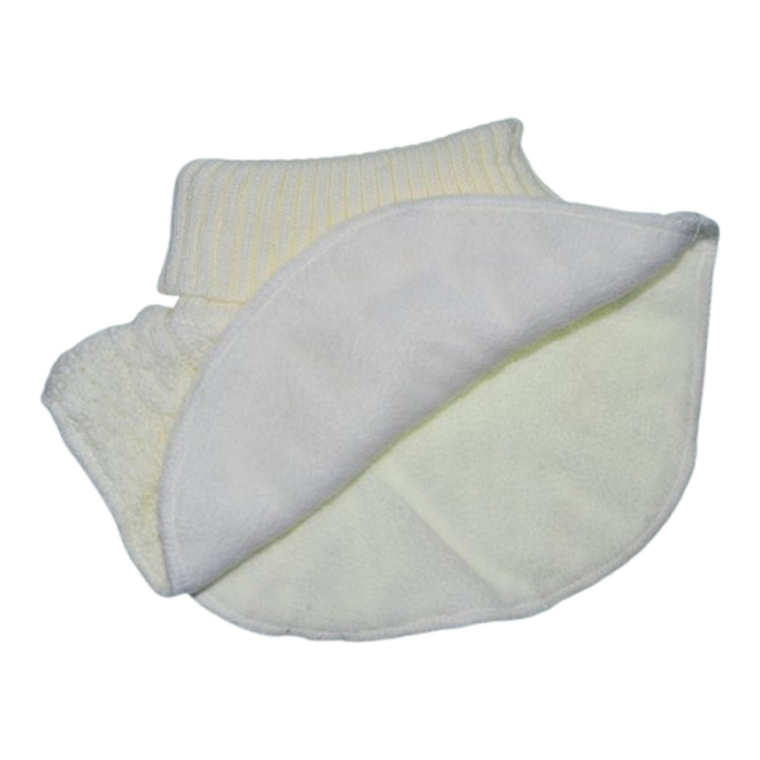 Fular tip guler, captusit cu fleece, pentru copii, NOVITI FLR3010A-104, Alb [3]