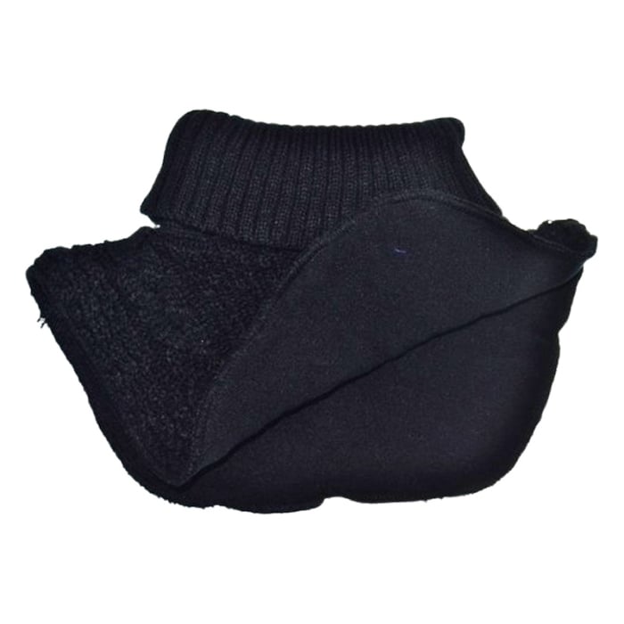 Fular tip guler, captusit cu fleece, pentru copii, NOVITI FLR3010N-104, Negru [3]