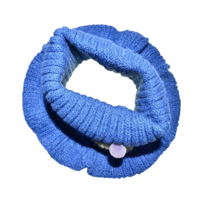 Fular tip guler, pentru baieti, Mini Junior G1711A-1, Albastru [3]