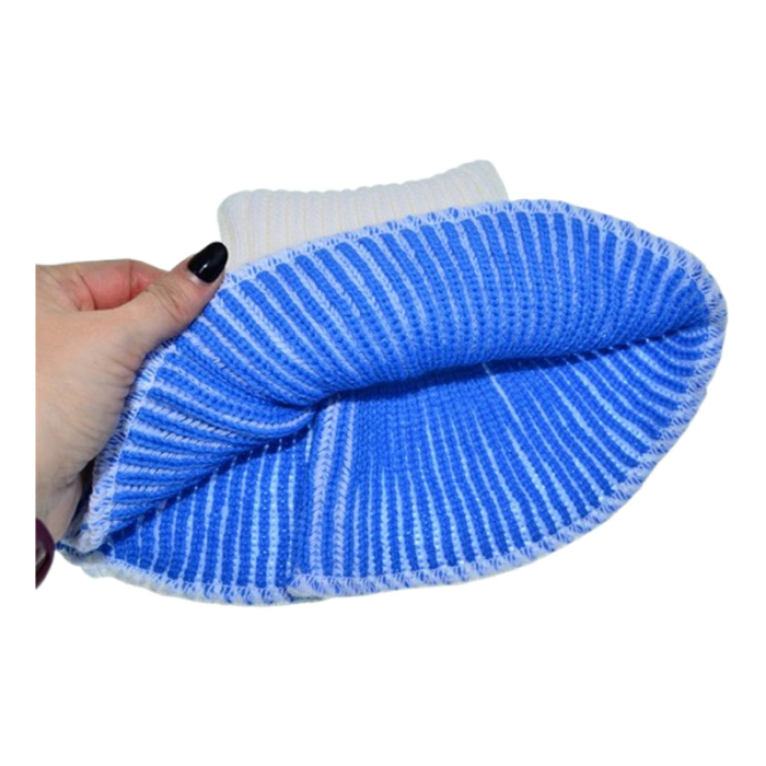 Fular tip guler, pentru baieti, Aliap 112725A-1, Albastru [3]