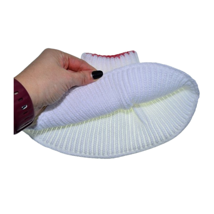 Fular tip guler, pentru fete, Aliap 112725A2-1, Alb [3]